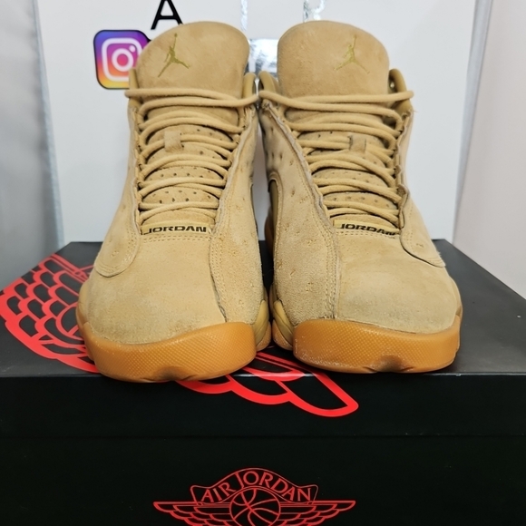 Nike Air Jordan 13 Retro Wheat 2017 Size 8 Men (9.5 Wmn) Fits Women size 9.5, m - Picture 5 of 15